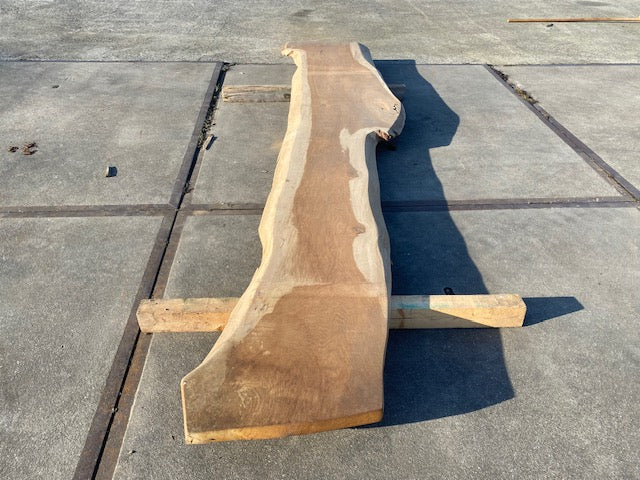 Oak Log Board – 3100 x 500 x 50 mm – Sanded