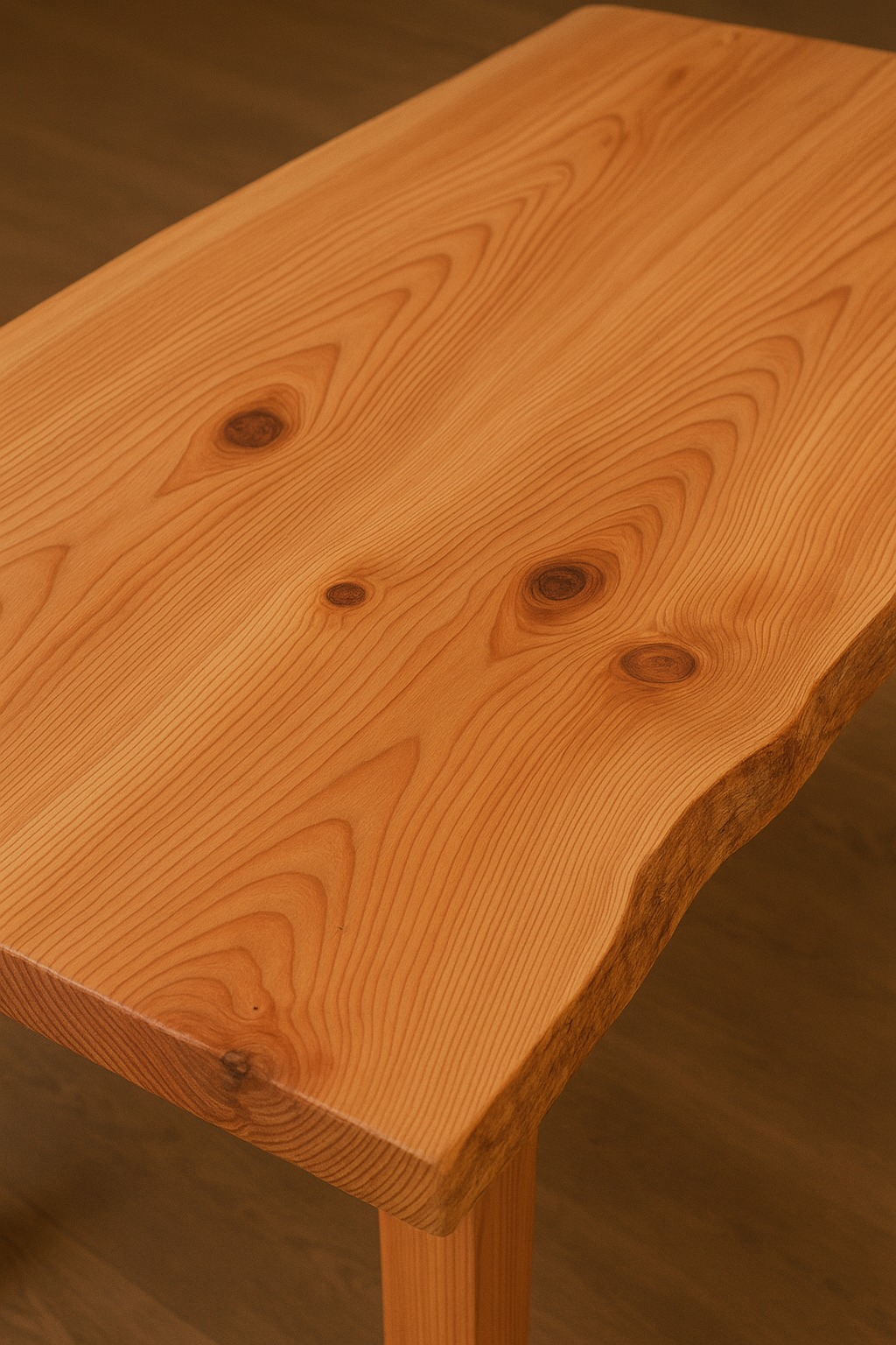 Poplar Log Leaf – 3480 x 760 x 80 mm – Sanded